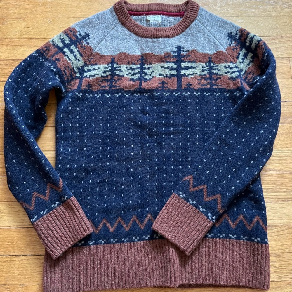 Bridge and Burn wool/nylon sweater.